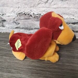 Applause Hush Puppies CHANTILLY BASSETT HOUND DOG 6" Bean Bag Vintage Puppy